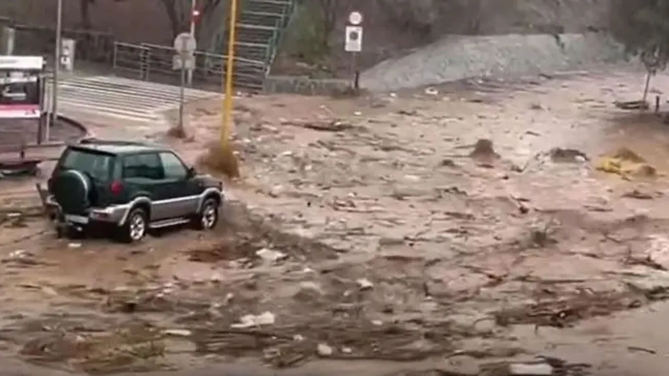 Brutális villámárvizek sújtják a Kanári-szigeteket