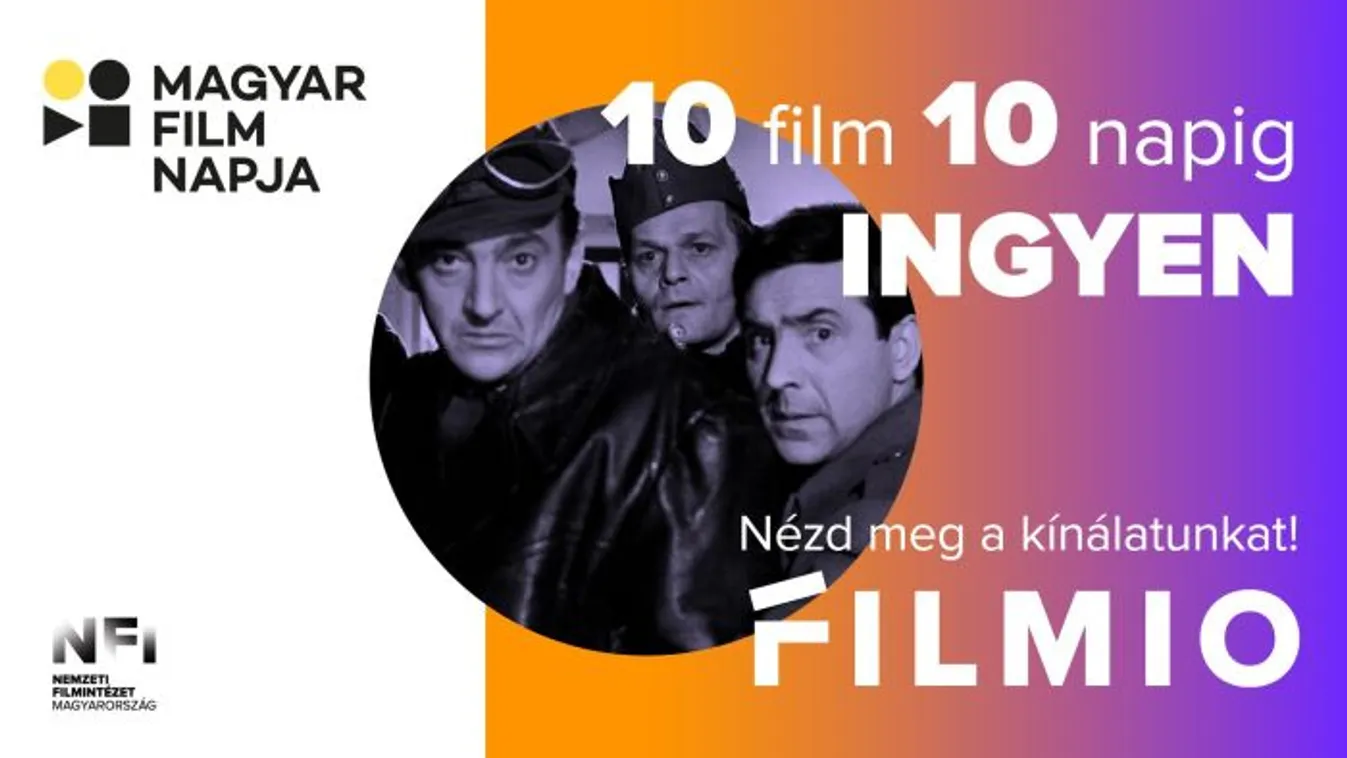 Ingyenesen nézhető magyar filmekkel ünnepel a Filmio