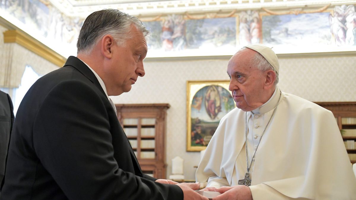 Ferenc pápa, Orbán Viktor