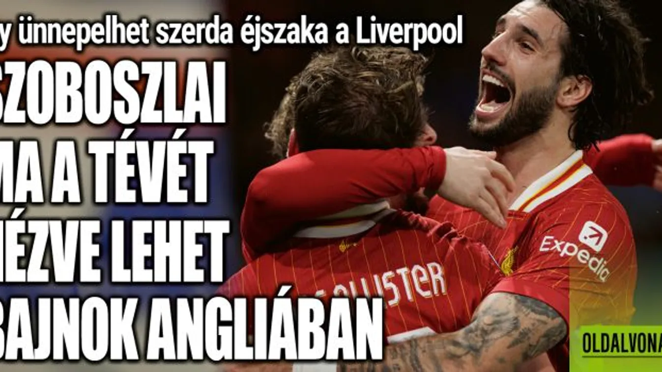 Szoboszlai ma játék nélkül lehet bajnok