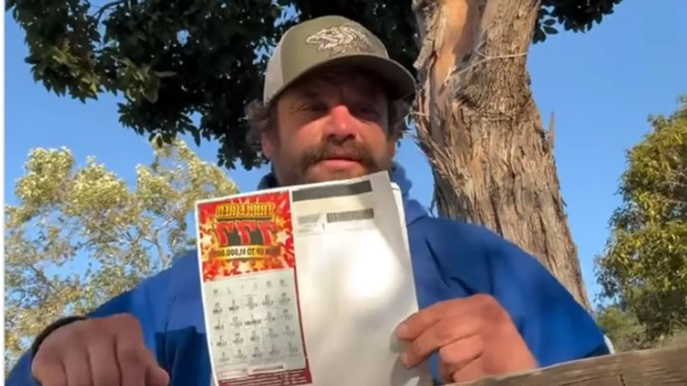 Egymillió dollárt nyert kaparós sorsjegyen egy hajléktalan