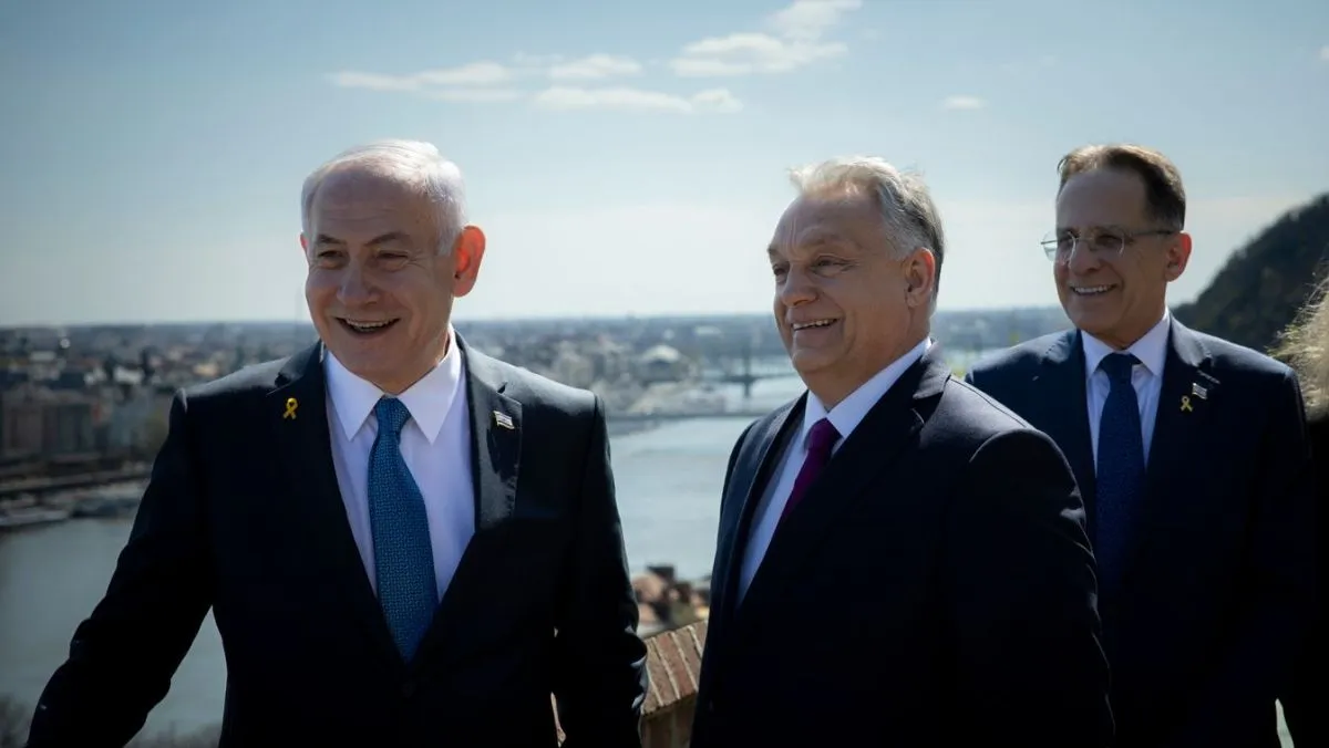 Benjamin Netanjahu és Orbán Viktor