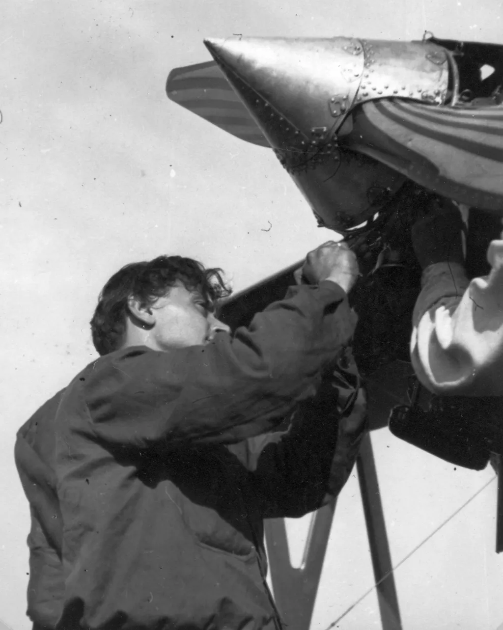 Magyarország,
Érd
repülőtér, Bánhidi Antal "Gerle 13" típusú repülőgépe.
Év
1941