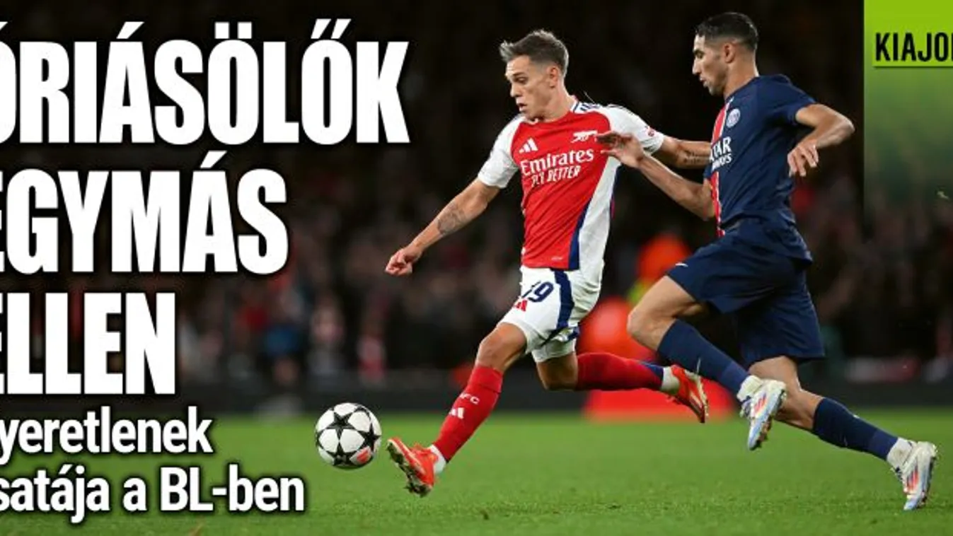 Óriásölők egymás ellen, nyeretlenek csatája a BL-ben