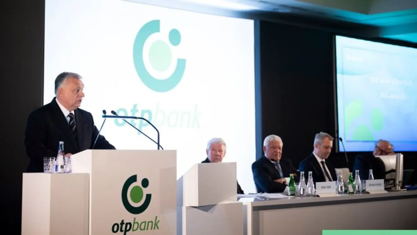 „Csak semmi bennfenteskedés!” – szúrt oda Orbán Viktor Magyar Péternek az OTP közgyűlésén