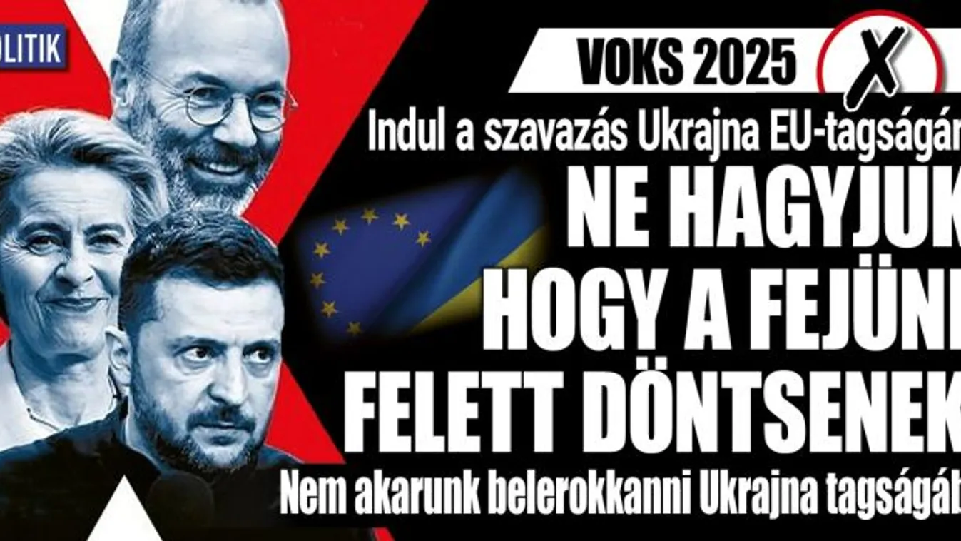 VOKS 2025 – Indul a szavazás Ukrajna EU-tagságáról!
