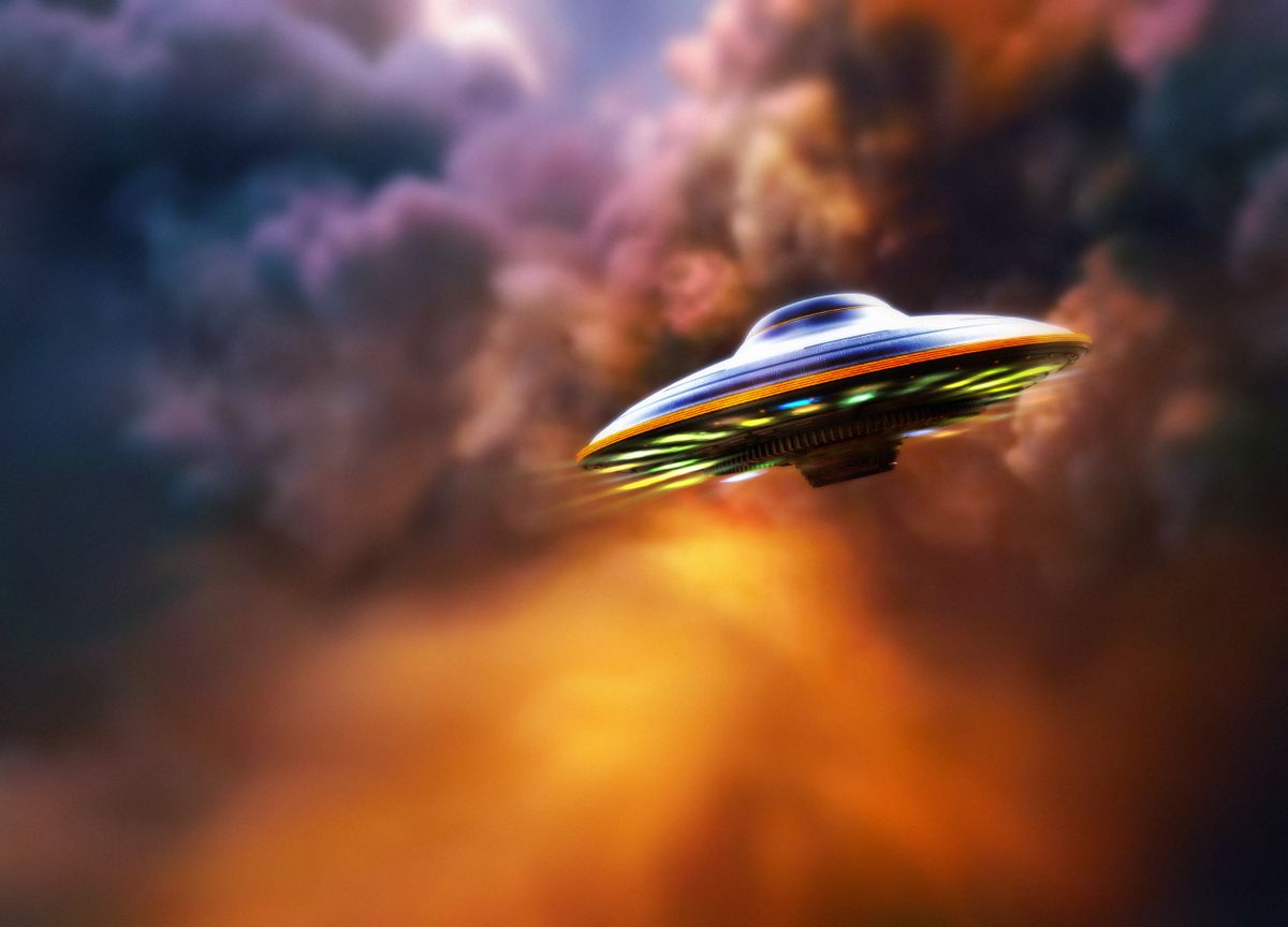 UFO, illustration