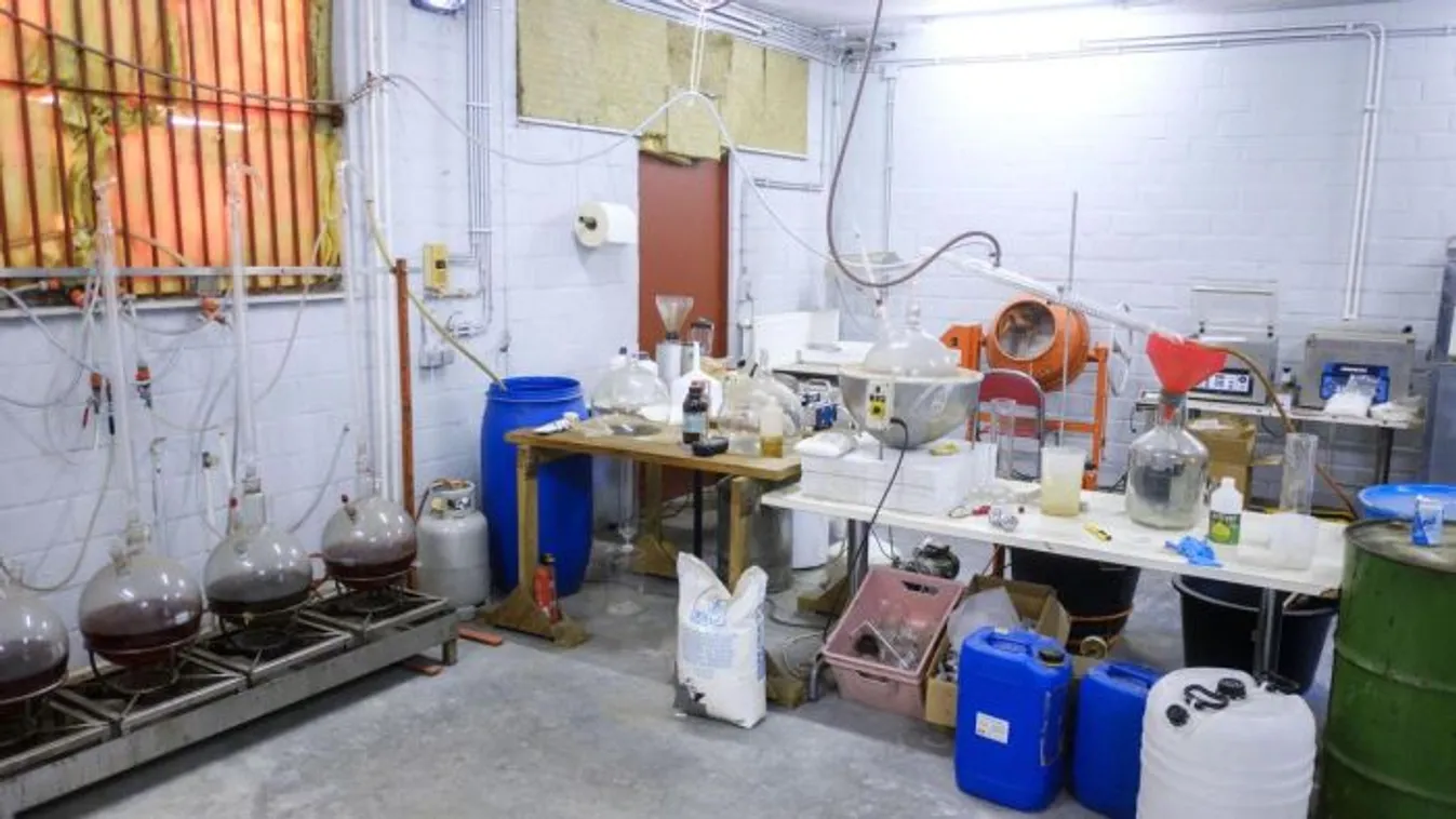 Gombamód elszaporodtak a droglaborok Belgiumban