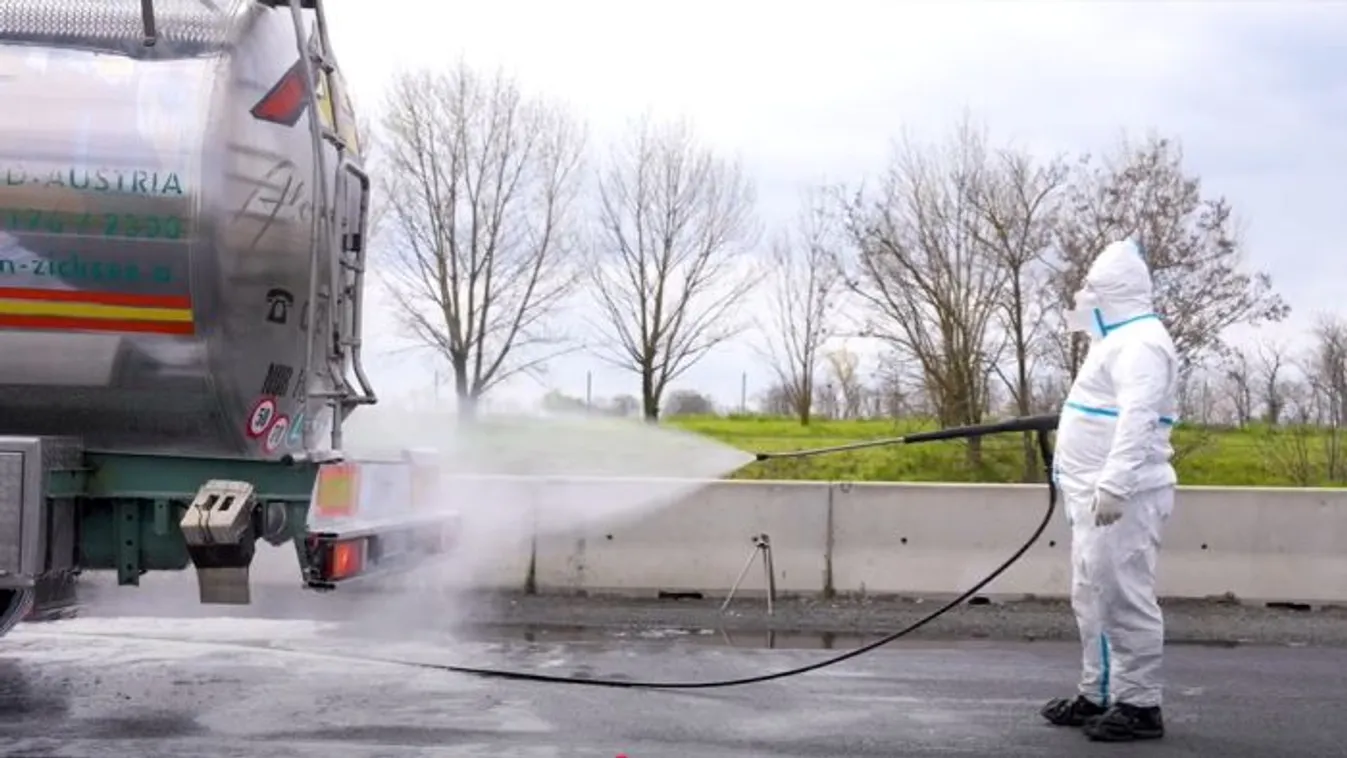 Száj- és körömfájás: fertőtlenítőpontokat alakítottak ki