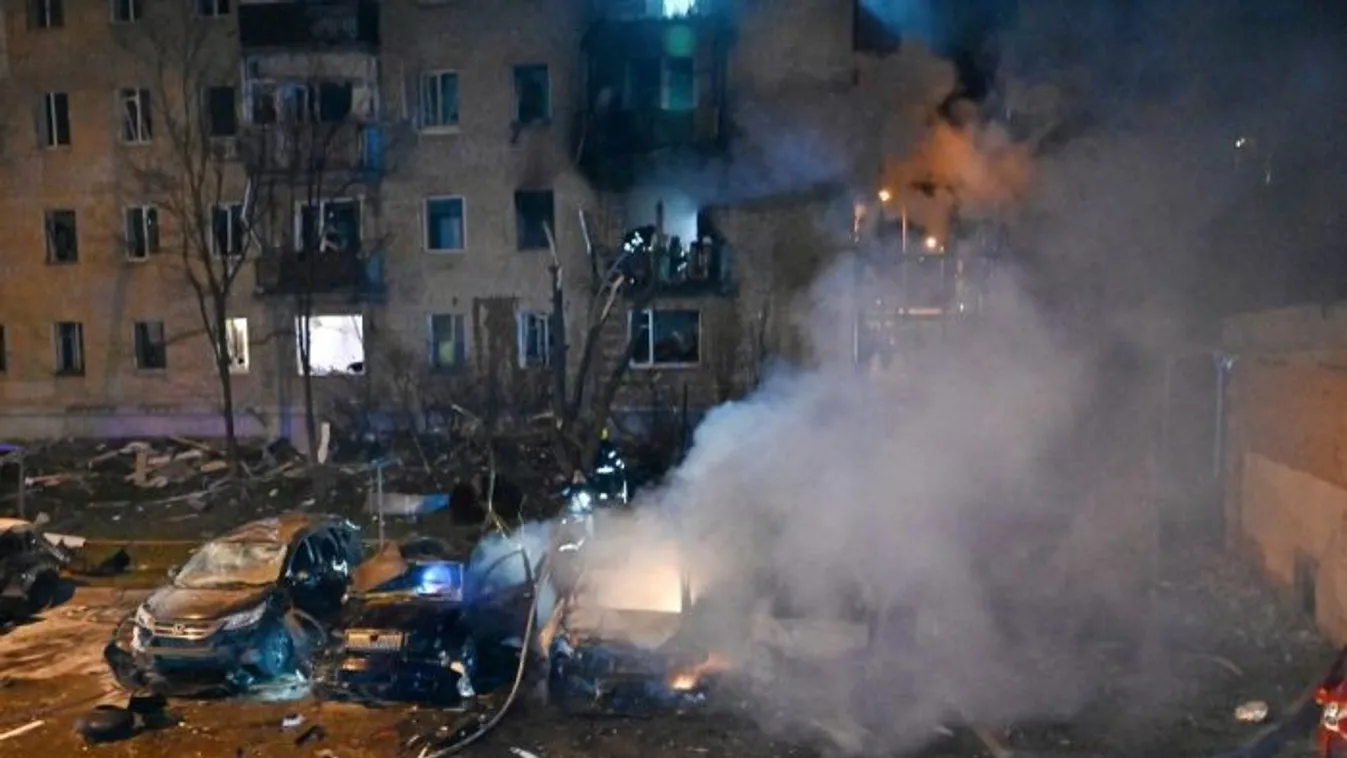 Folyamatos orosz dróntámadások Ukrajna ellen