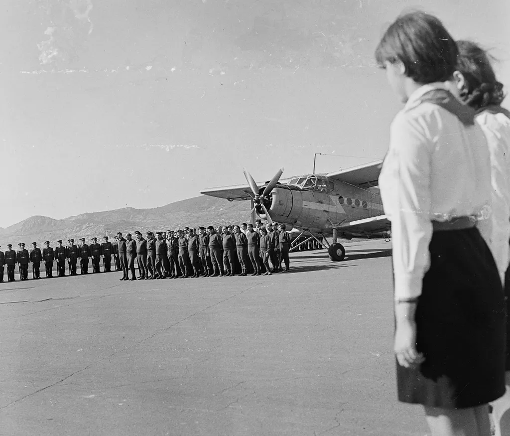 Magyarország,
Budapest XI.,
Budaörsi repülőtér
ünnepség a Felszabadulási repülős csillagtúra alkalmából.
Év
1968