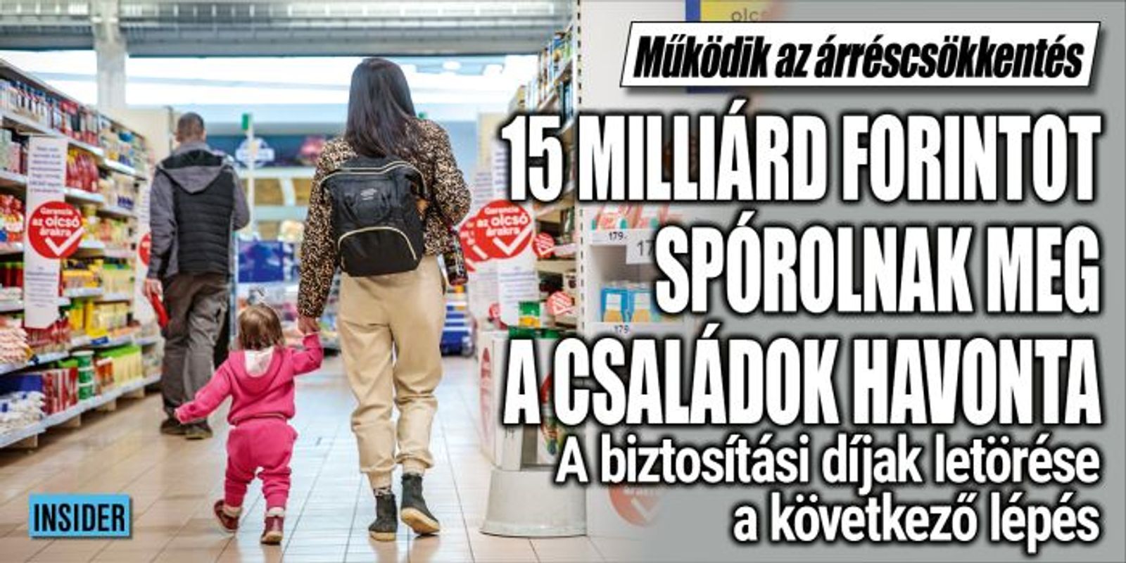 Árréscsökkentés védi az emberek pénzét