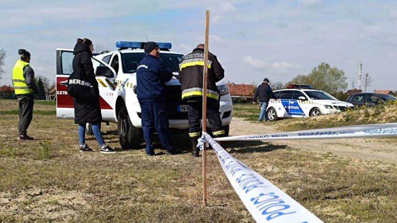 Lángoló holttestet talált egy munkás Kiskunmajsán