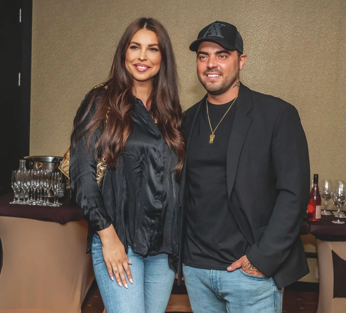 Young G Béci és felesége Norina