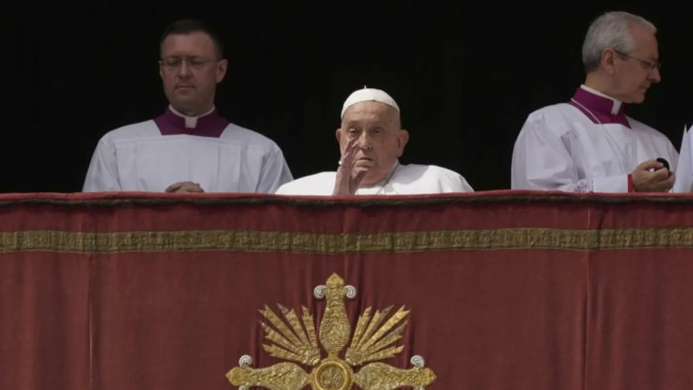 Ferenc pápa húsvétkor a fegyverkezés ellen emelt szót