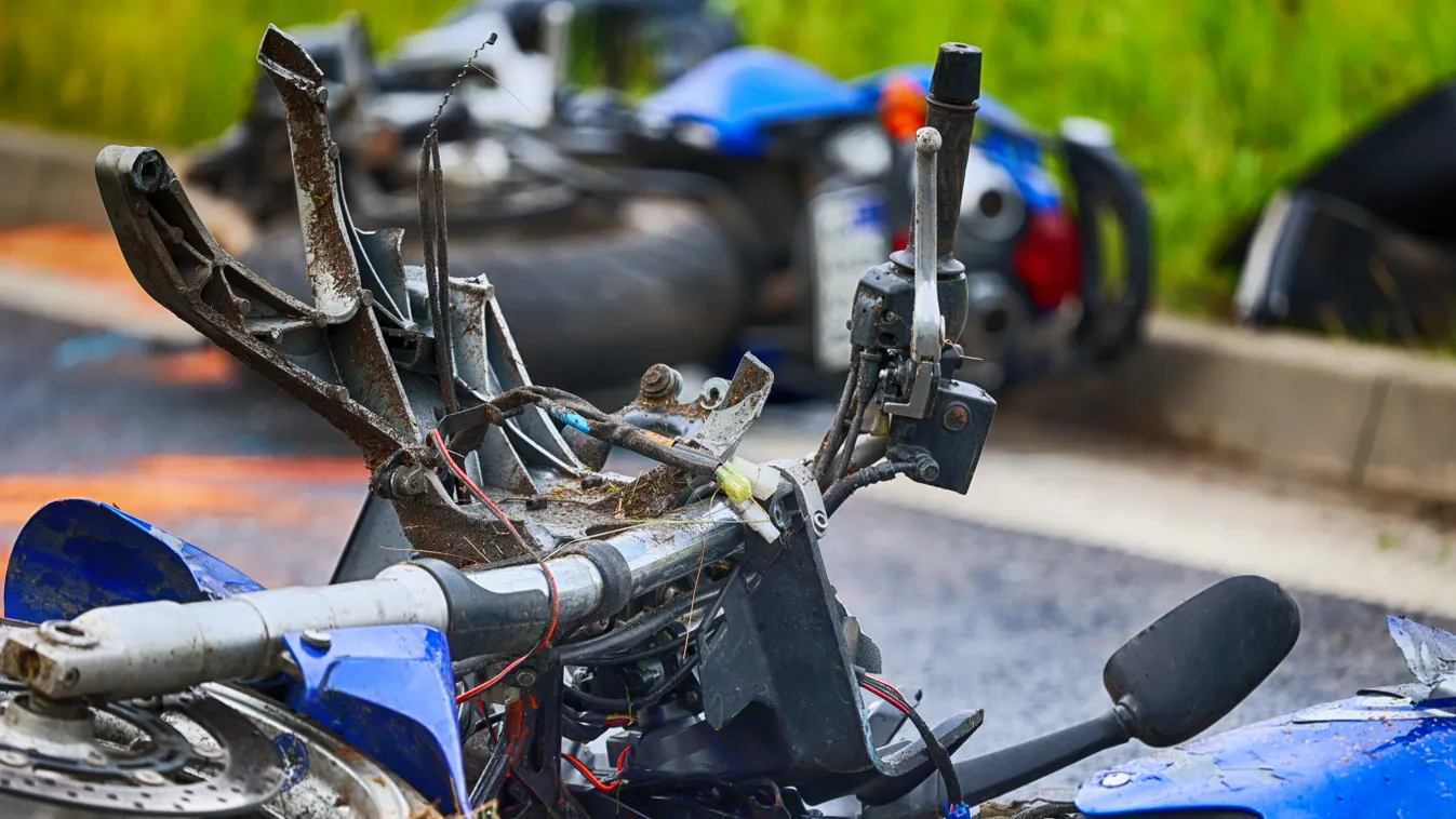 Fiatal és tehetséges motoros verseny közben karambolozott