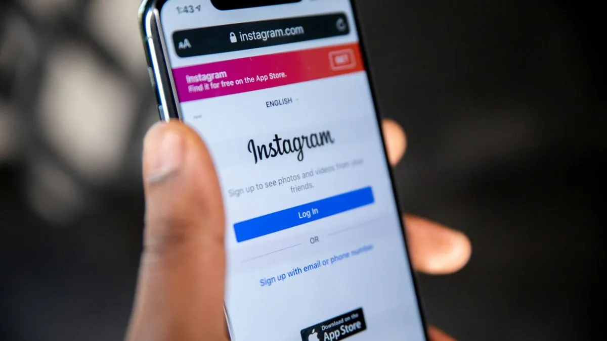 Instagram közösségi oldal platform telefon