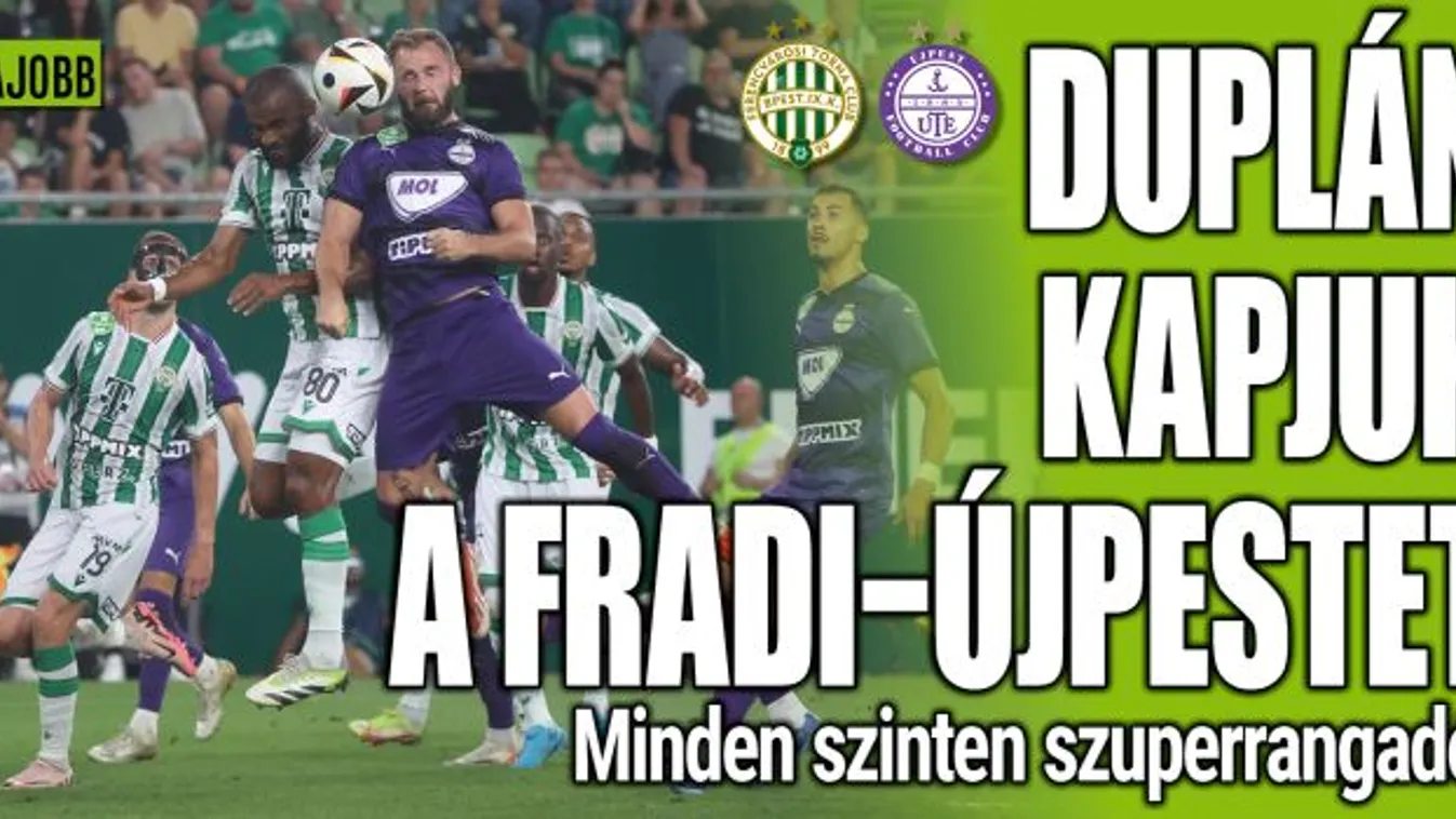 A nagy meccsek előtt üzent a Fradi és az Újpest ikonja