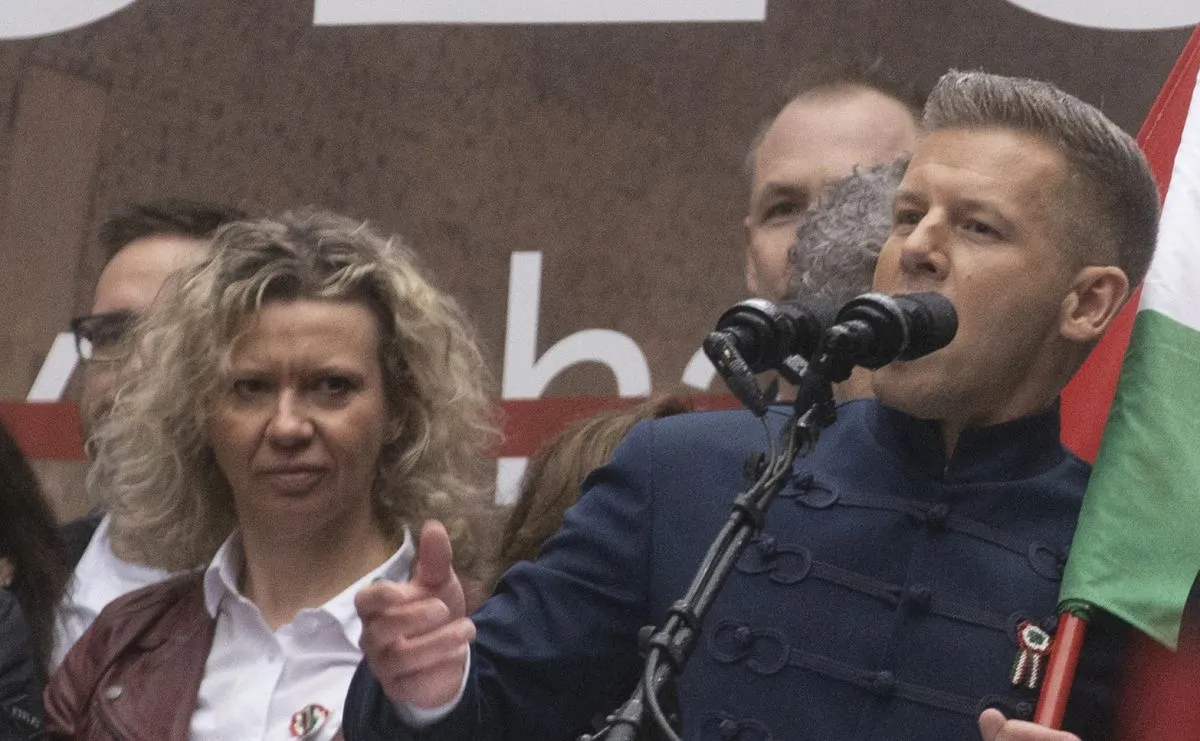 Kollár Kinga, Magyar Péter, tisza párt