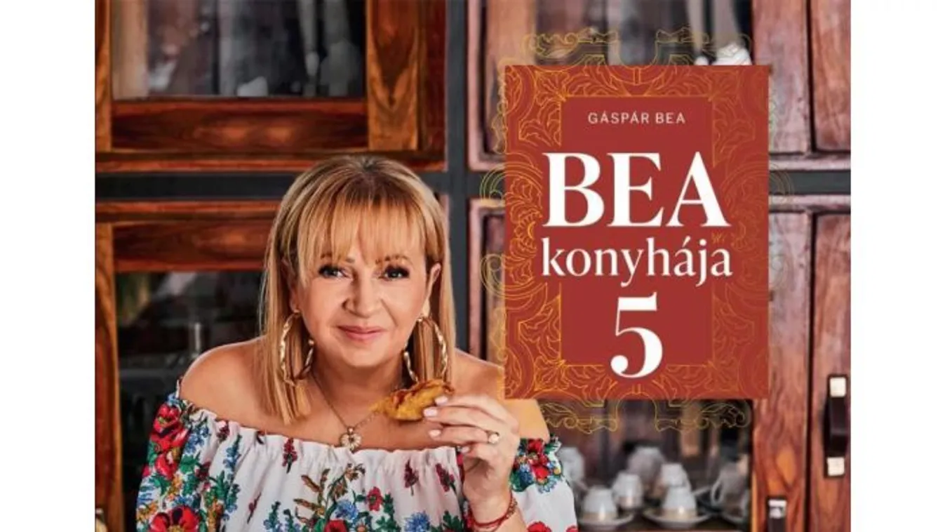 Gáspár Bea mindenkit meglepett az új szakácskönyvével