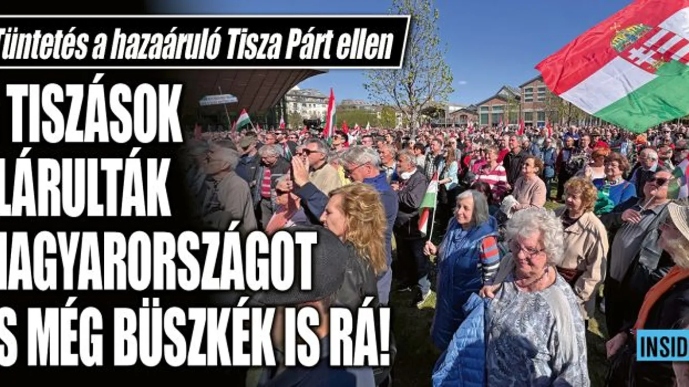 Így zajlott a hazaáruló Tisza Párt elleni tüntetés: „Azt hittük, Őszöd a Balatonon van, de kiderült, hogy a Tiszánál”