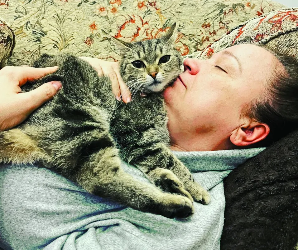 Kedvencek rovatban Náray Erika és a cicái RIPOST
