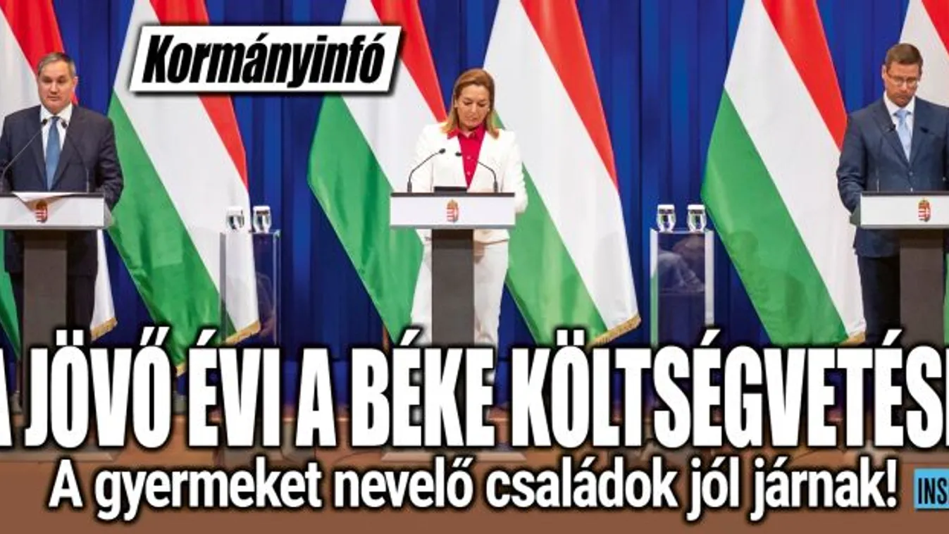 Ezek voltak a Kormányinfó legfontosabb bejelentései