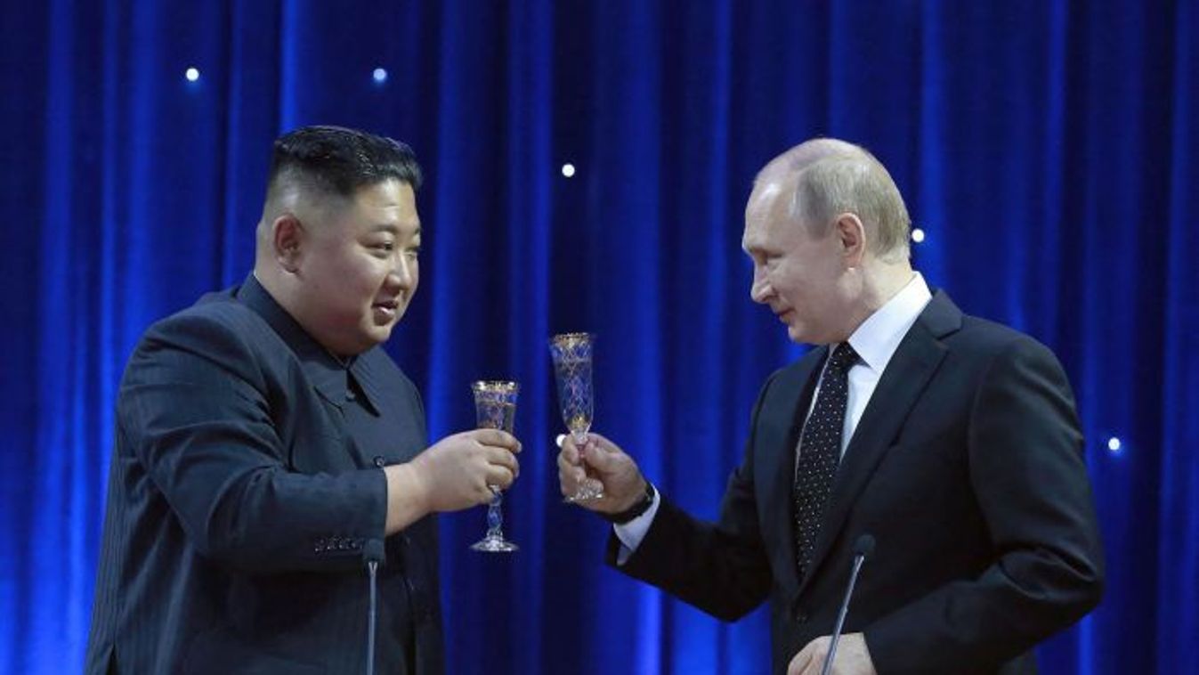 Putyin háláját fejezte ki Észak-Koreának