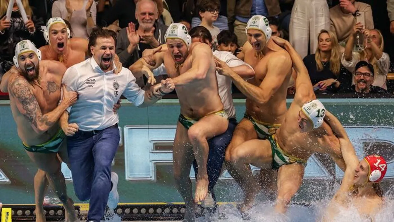 Verhetetlen a Fradi pólóedzője a bajnokságban