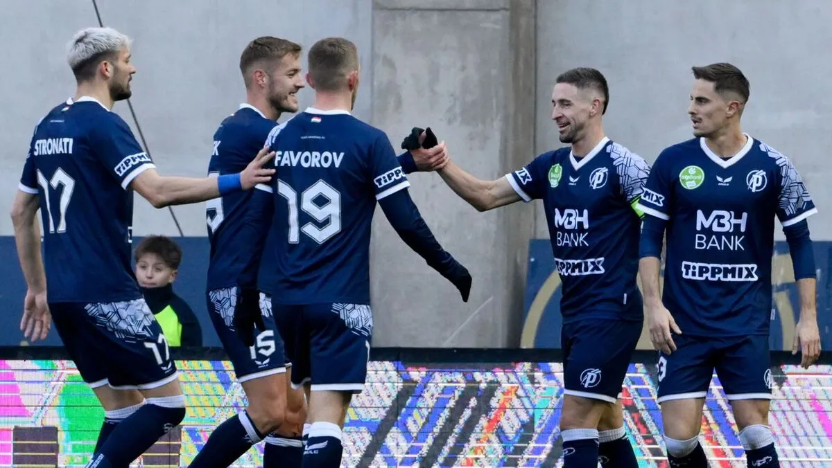 Hornyák Zsolt és a Puskás szombat este akár bajnok is lehet