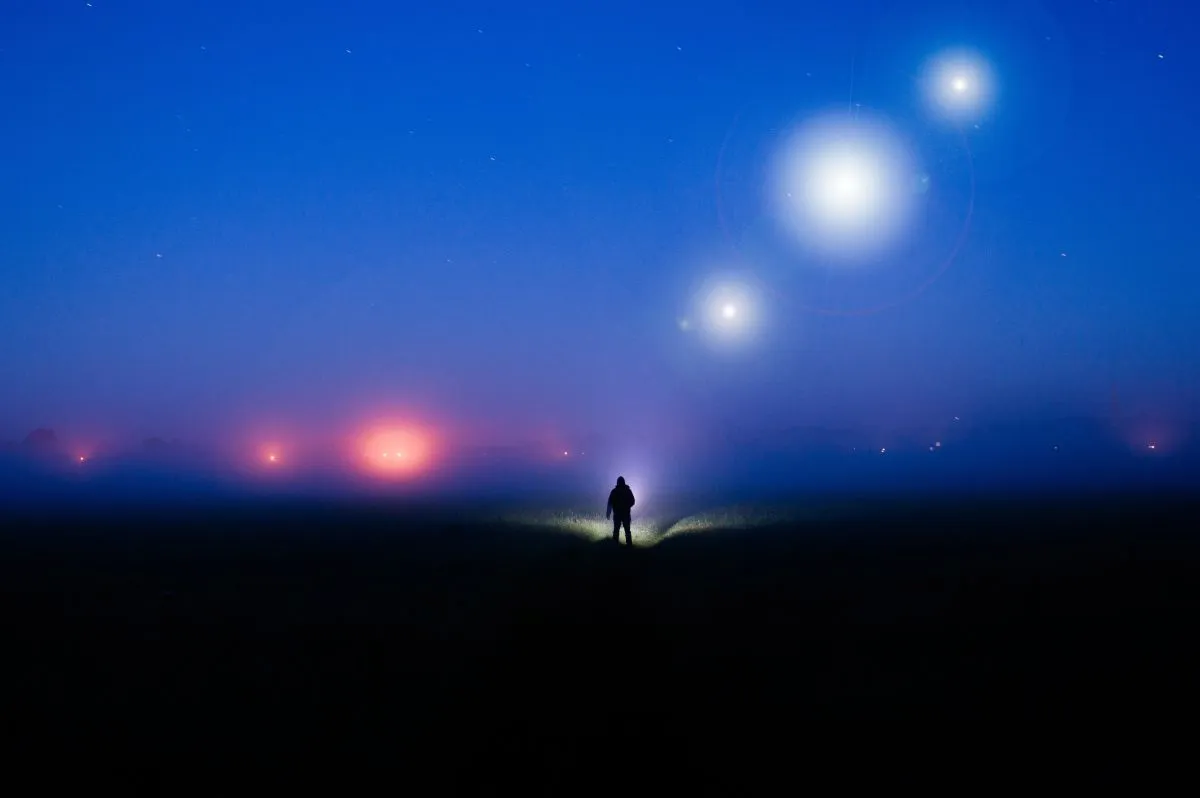 Ufószerű fények jelentek meg Veszprém közelében. 