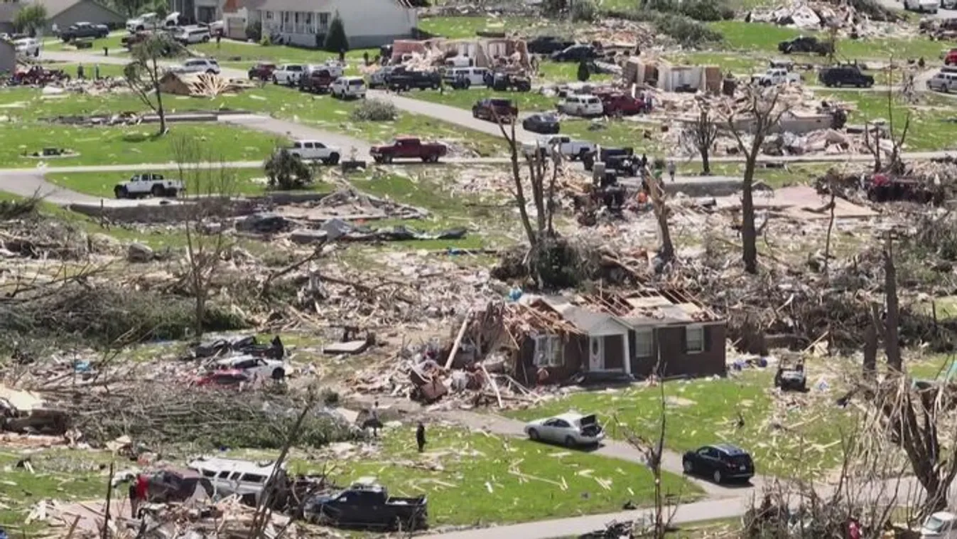 Tornádók téptek szét több amerikai kisvárost