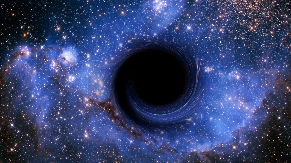 Black hole, illustration