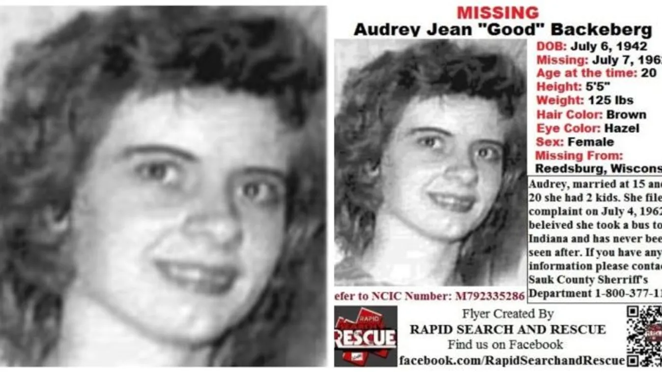 Élve találtak meg egy 60 éve eltűnt nőt Amerikában