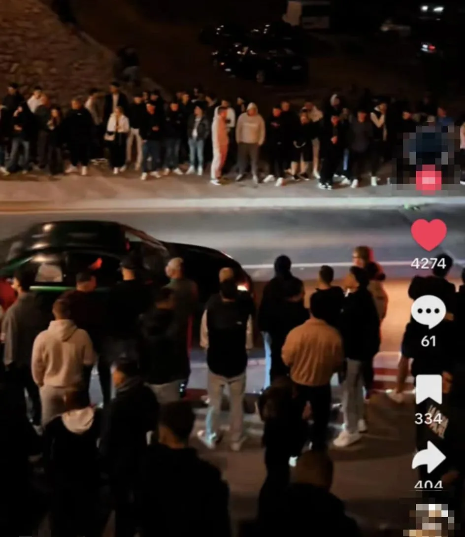 illegális gyorsulási verseny