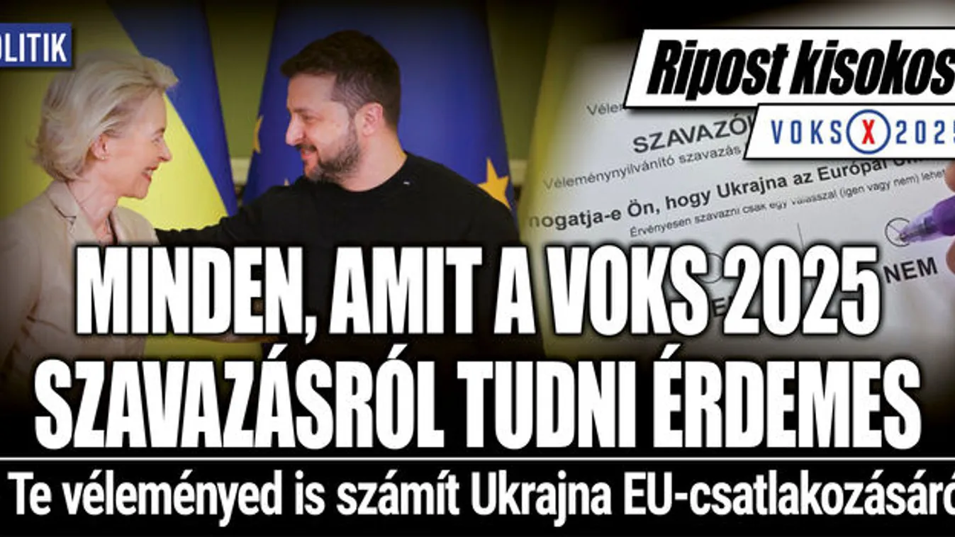 Kisokos: minden, amit a Voks 2025 szavazásról tudni érdemes