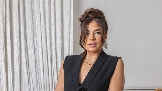Gáspár Evelin merész szettben hódított egy budapesti vacsorán