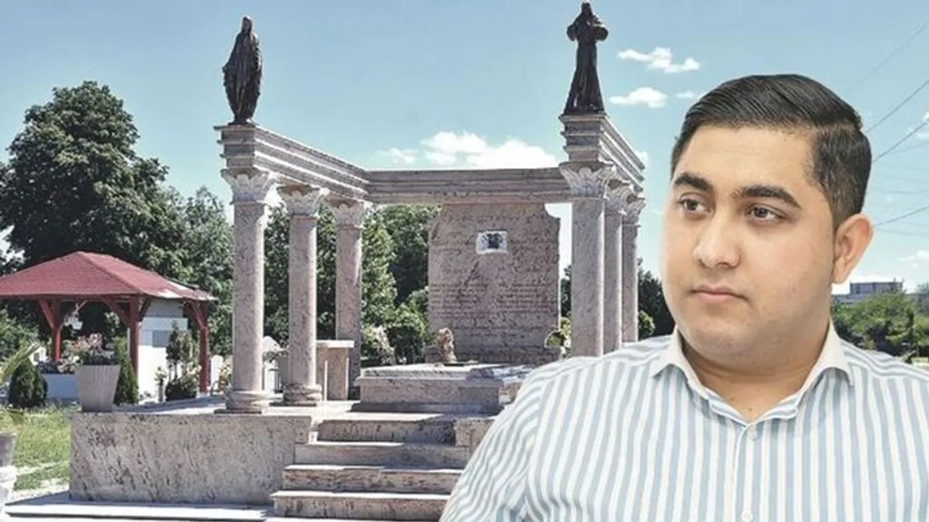  Ő gondozza a sírrablás óta Nagy Grófo végső nyughelyét