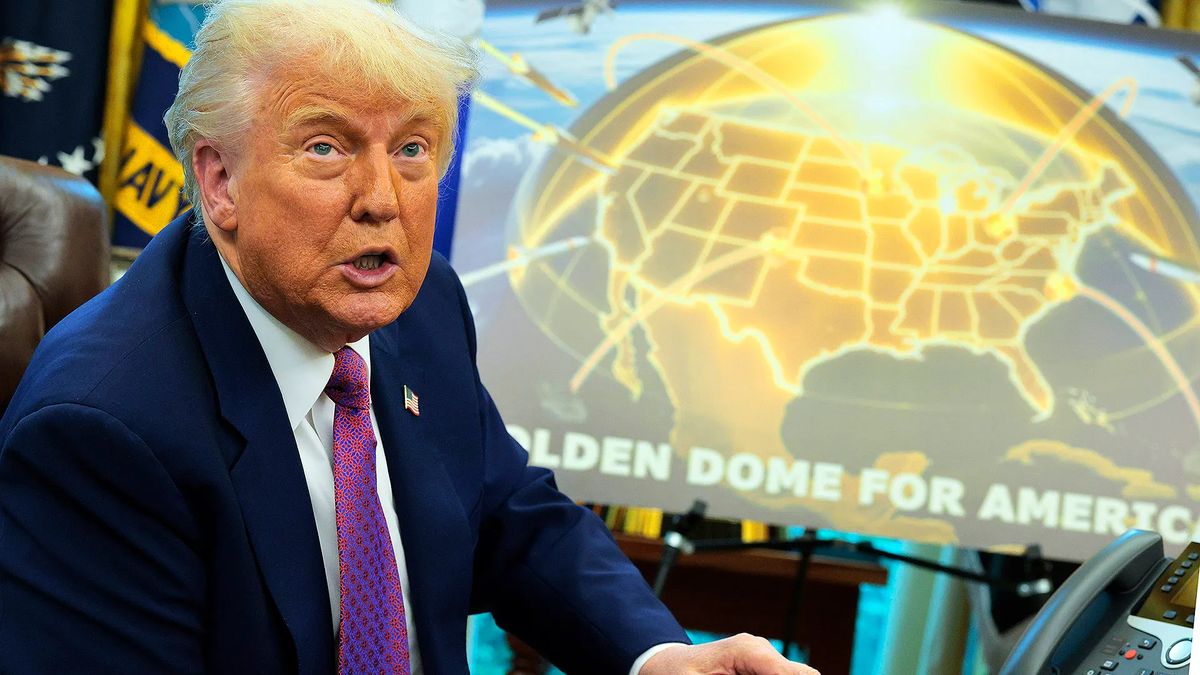 Aranykupola néven rakétavédelmi rendszert fejleszt Amerika