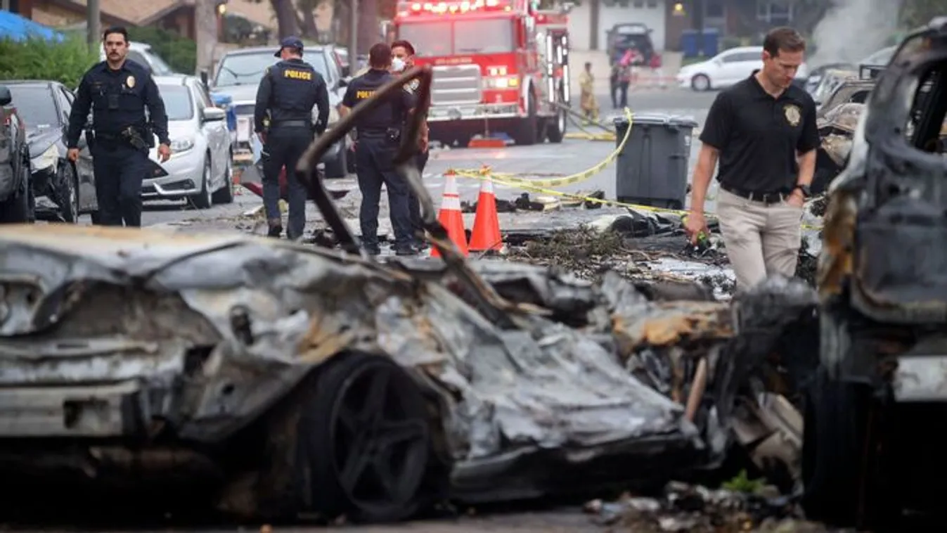 Kisrepülő zuhant egy amerikai nagyvárosra, óriási a kár