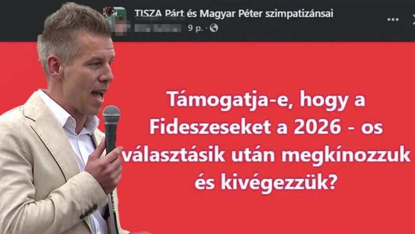 Késelés és kivégzés - így fenyegetnek Magyar Péter hívei