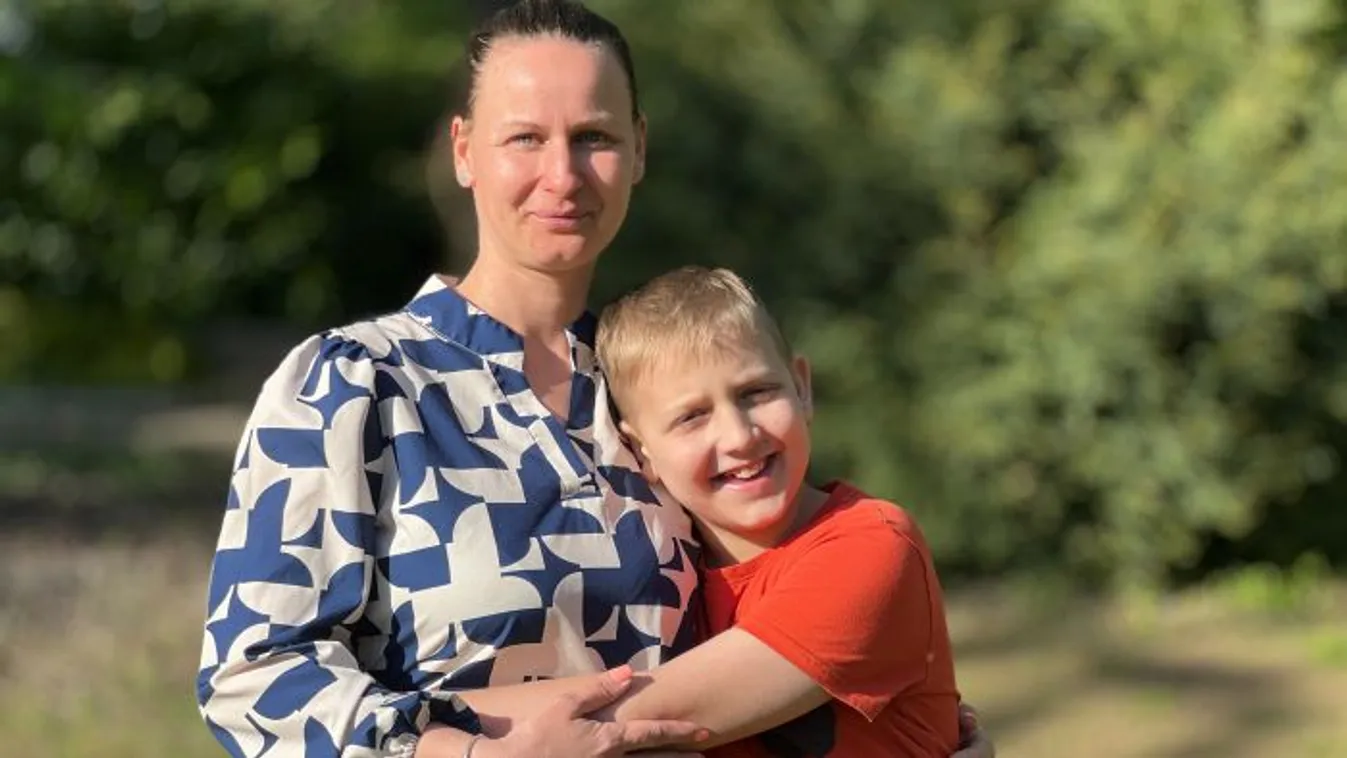 Ildikó a veséjét adta a fiának