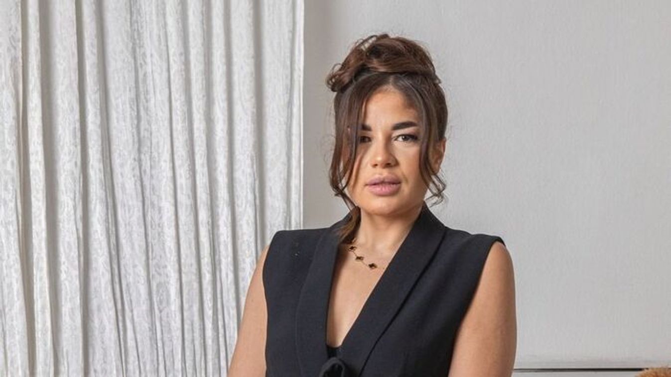 Gáspár Evelin merész szettben hódított egy budapesti vacsorán