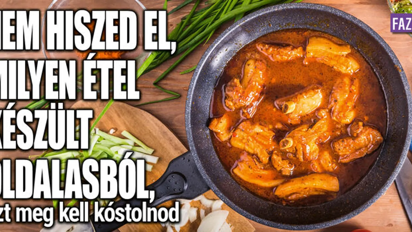 Nem hiszed el, milyen étel készült oldalasból