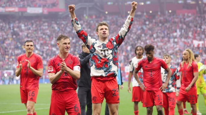 Mindenkit kiakasztott a Bayern sztárja a bajnoki bulin