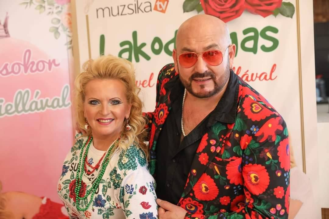 Csonka László Didi és a felesége