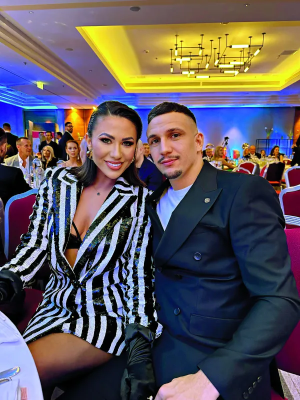 Megyeri Csilla és Nicola Sarcia