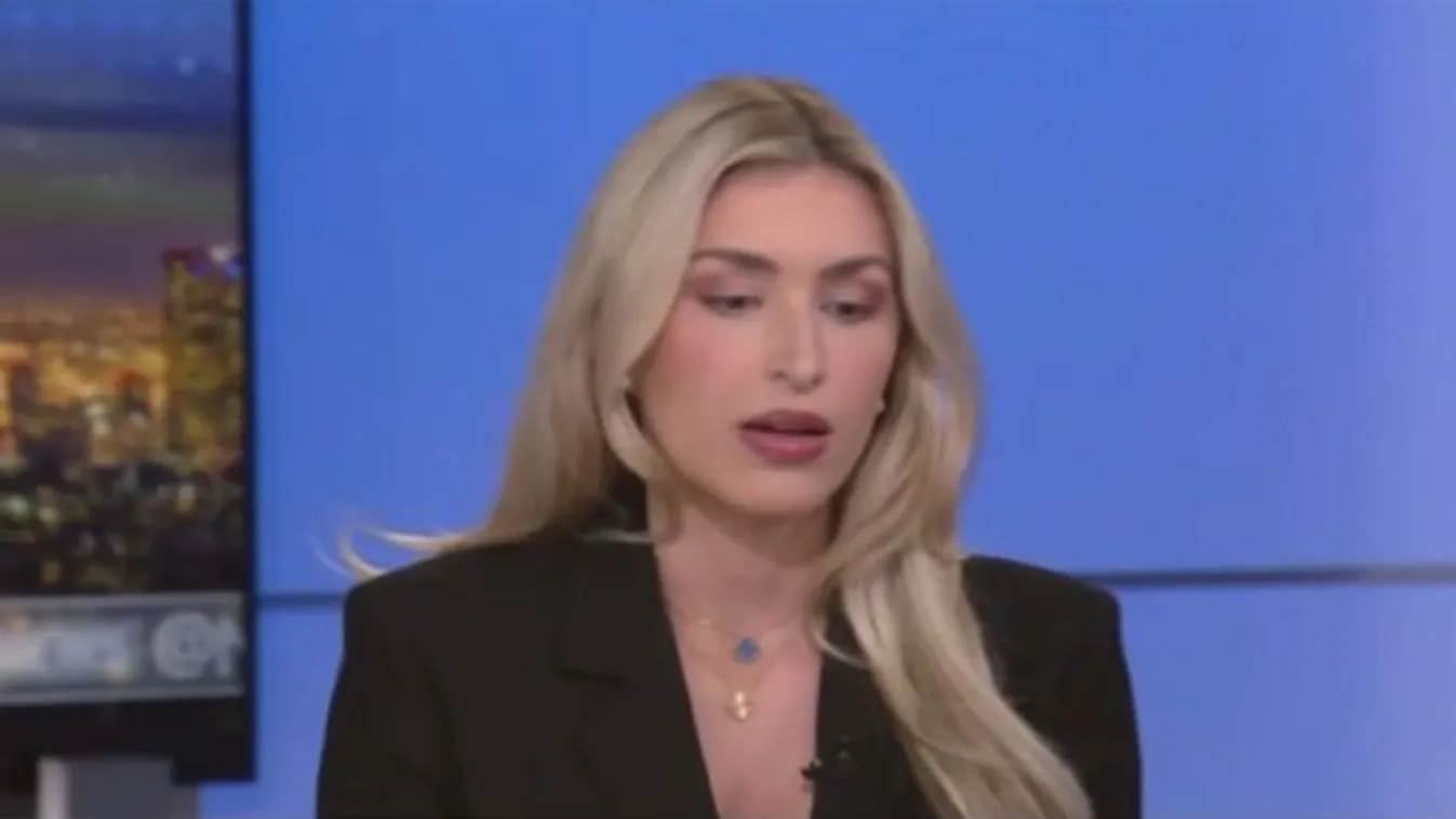 Sokkoló: élő adásban fordult le a székéről a csinos szakértő