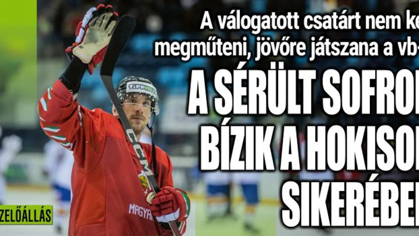 Sofron István bízik a bennmaradásban