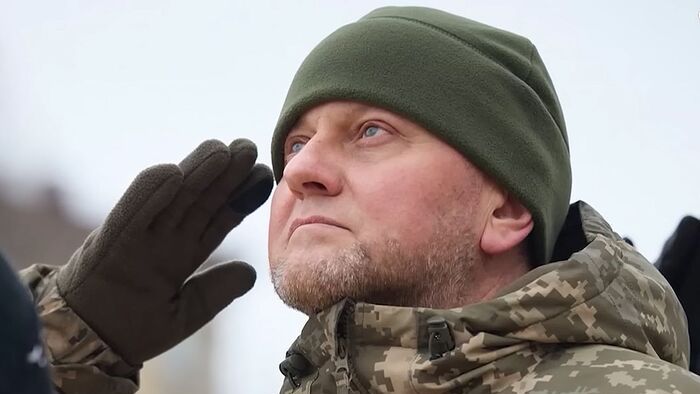 Zaluzsnij ukrán területek feladásáról beszélt